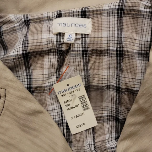 Maurices Large collard "suit" jacket - Picture 4 of 4